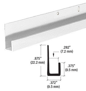 CRL 1/4" Standard Aluminum J-Channel