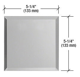 CRL Double Blank Without Screw Holes Glass Mirror Plate