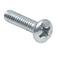 CRL 6-32 x 1/2" Oval Head Phillips Mirror Plate Screws