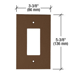 CRL Single Designer Acrylic Mirror Plate