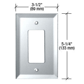 CRL Designer Glass Mirror Plate