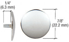 CRL Chrome Diameter Threaded Shank Rosettes