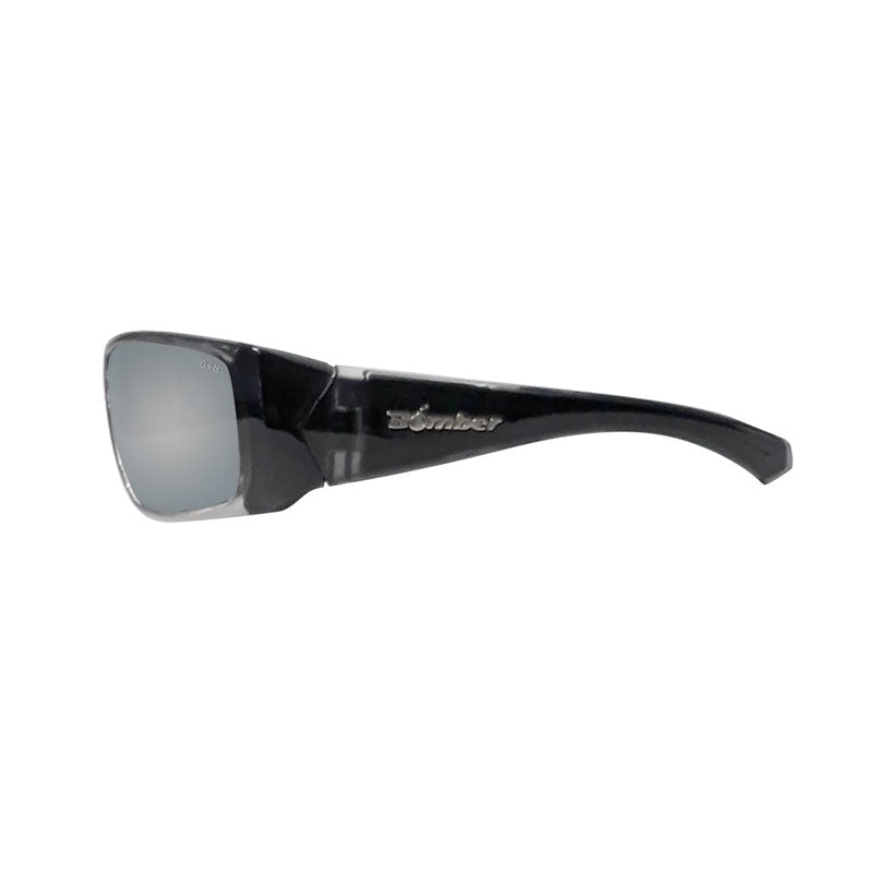 FHC Bomber Safety Eyewear - Pipe Series - Silver Mirror Polarized